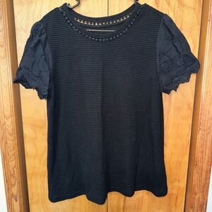 Elegant Black Women's Top